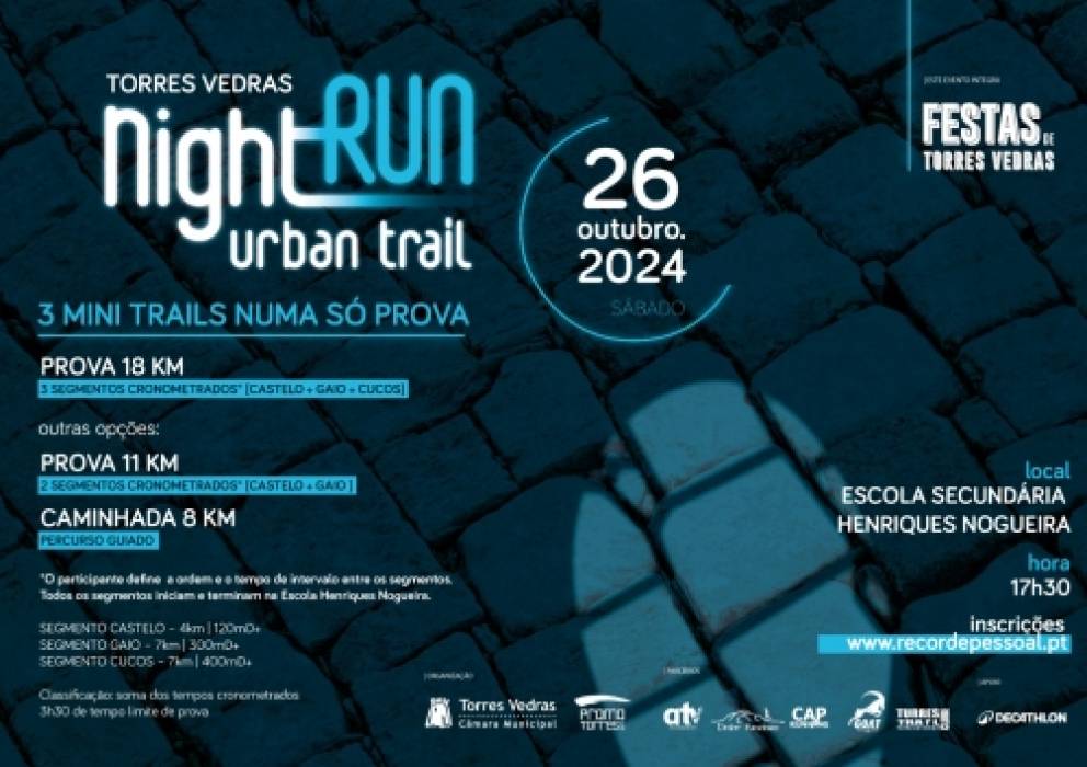 Torres Vedras Night Run Urban Trail