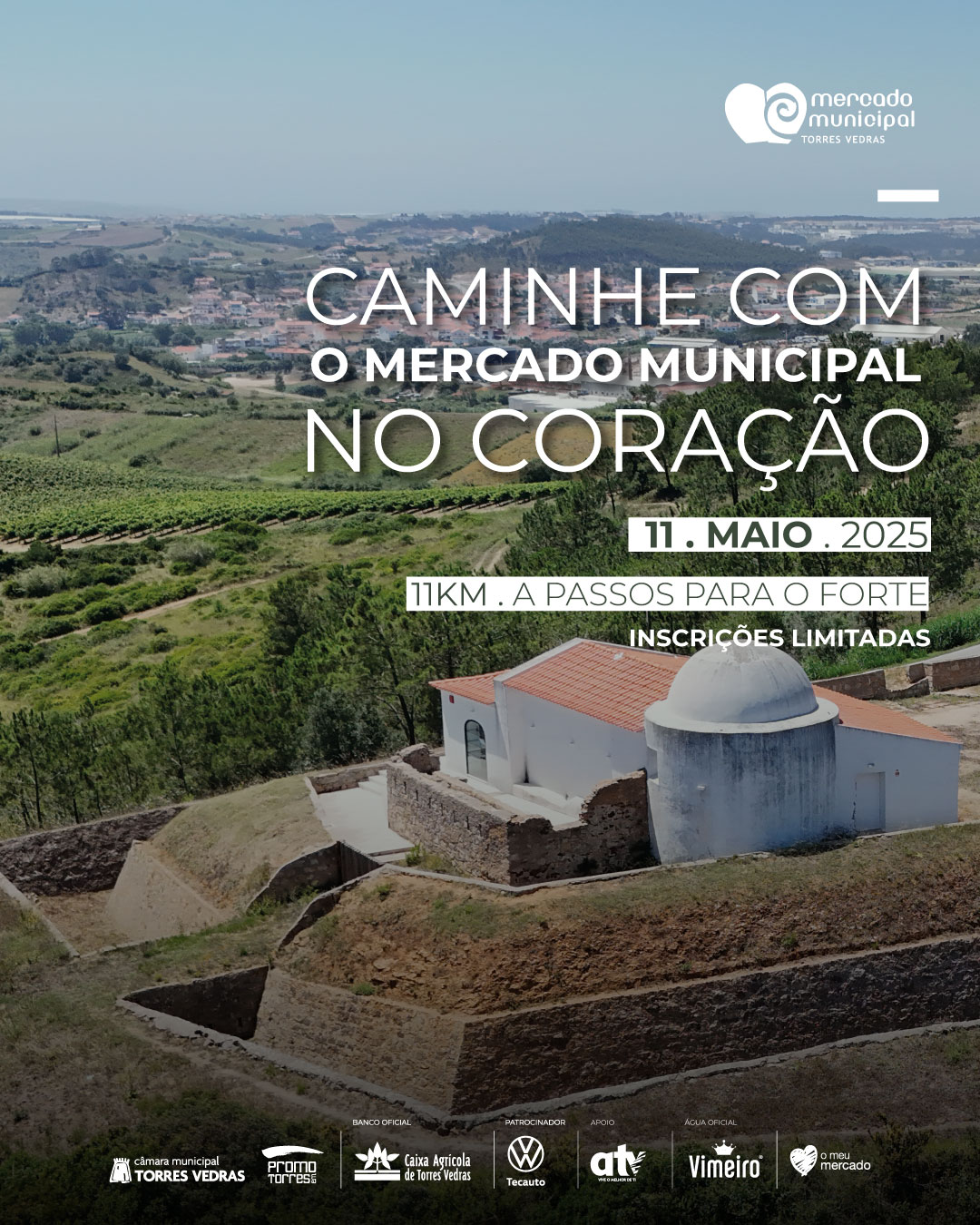 Caminhe com o Mercado Municipal no Coração