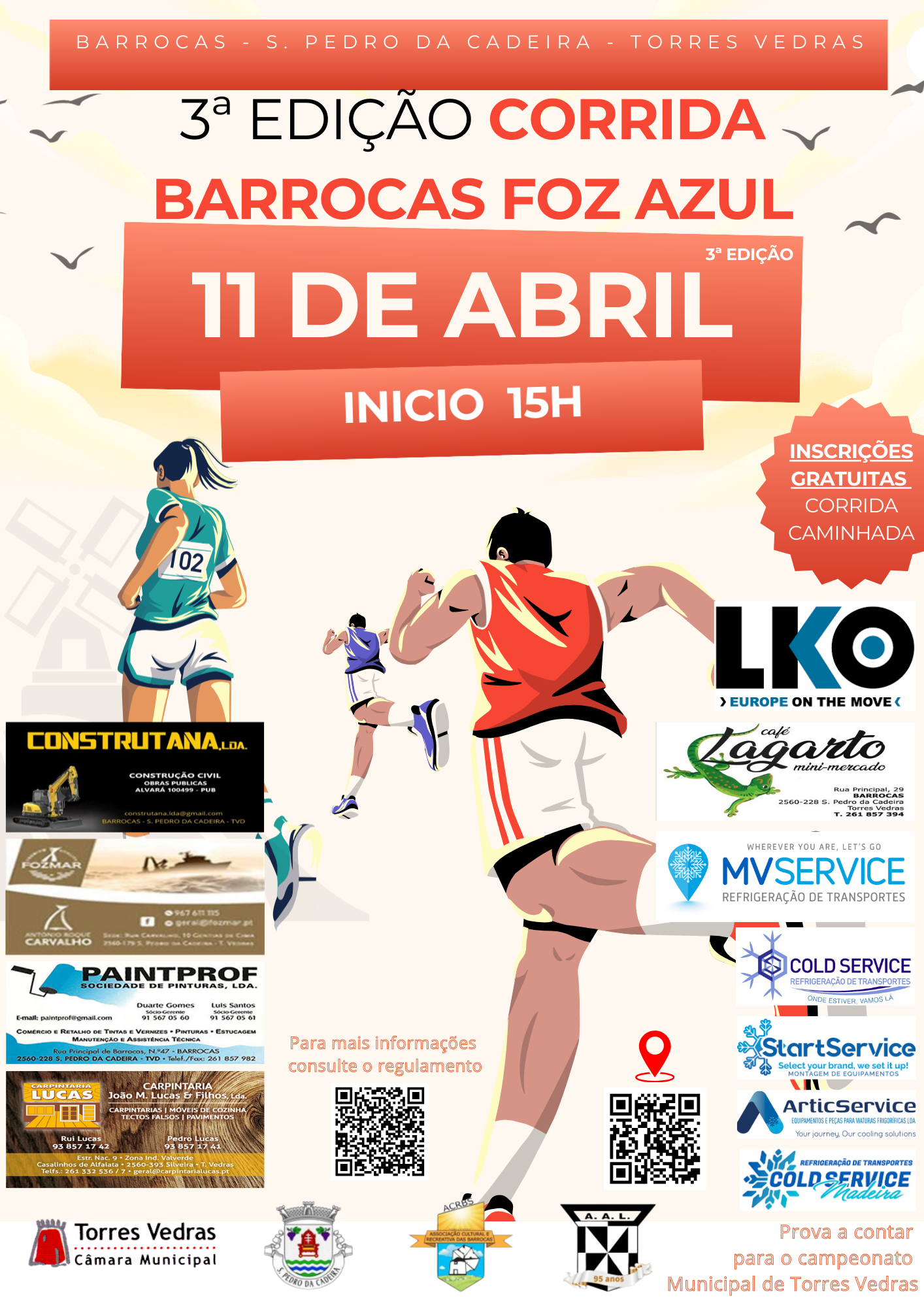 Corrida "Barrocas Foz Azul" 2026