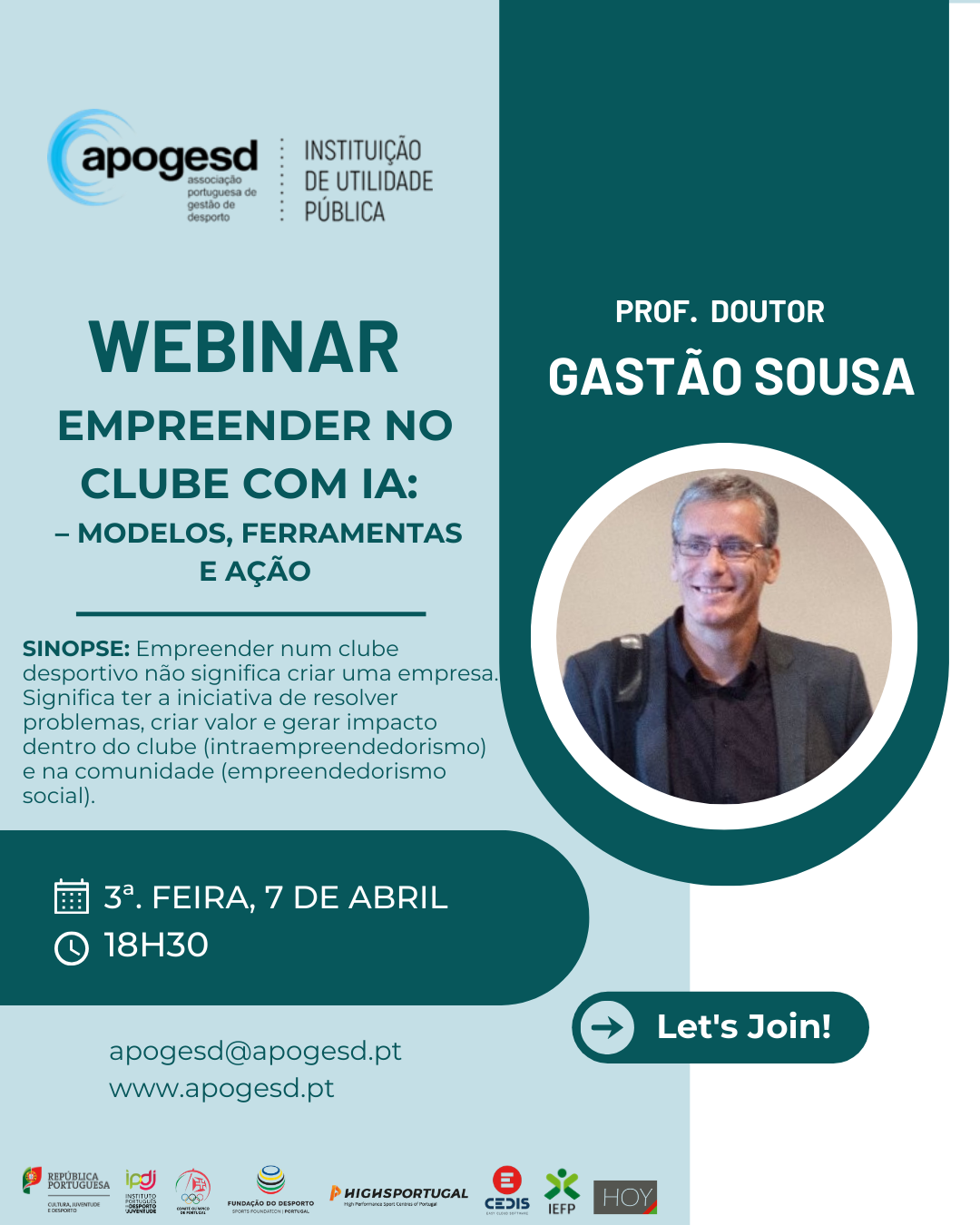 Webinar Empreender no clube com IA: modelos, ferramentas e ação