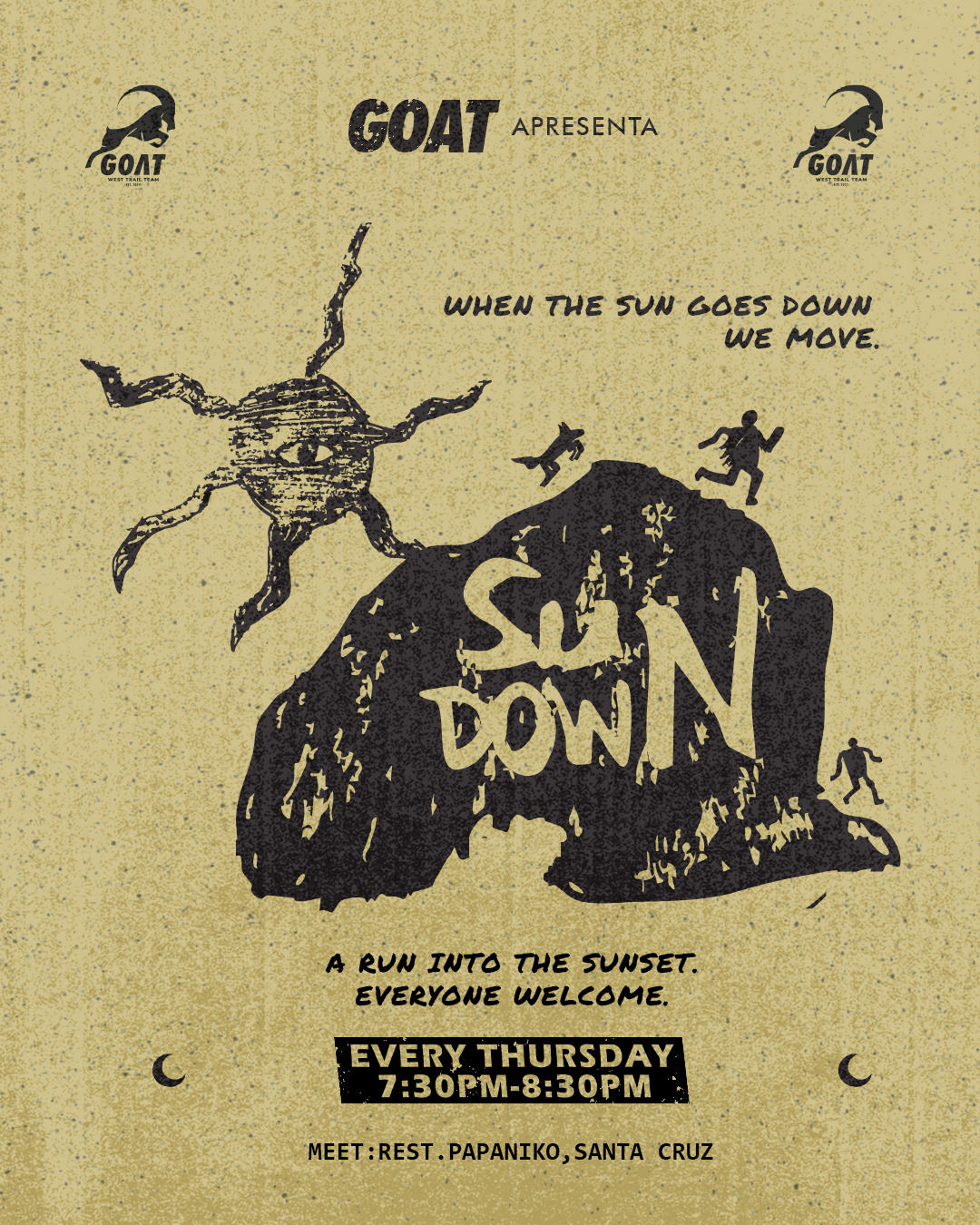 SUNDOWN – Trail Run Comunitário - 28 maio