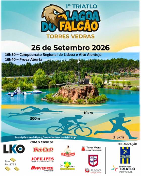 I Triatlo Lagoa do Falcão