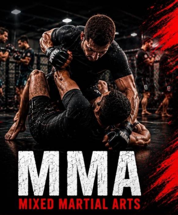 Demonstração e aula aberta de MMA